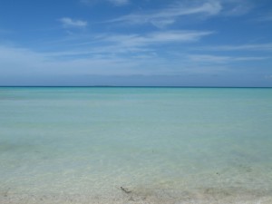 Beach Bums for a Night, in Cayo Guillermo, Cuba