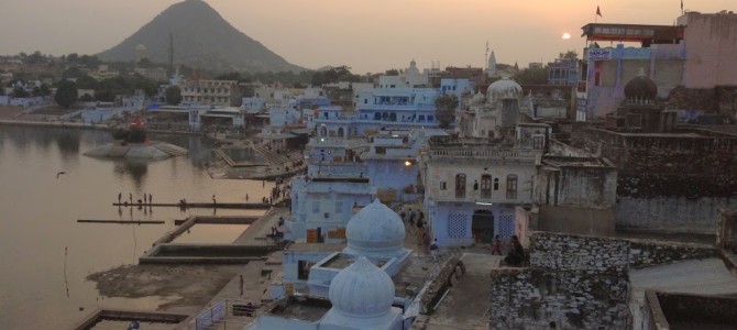 Living in the sacred city of Pushkar, India.