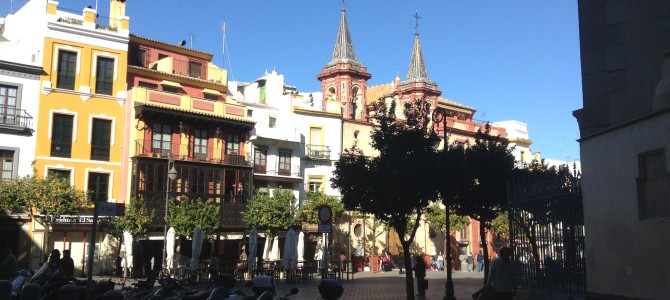 Boutique hotel in the historic center of Sevilla, Spain.